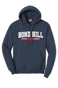 Bond Hill USA Hoodie (Navy)